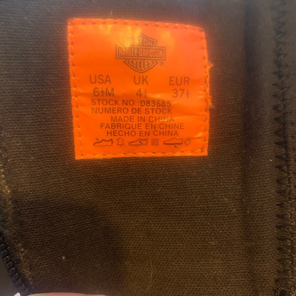 Ladies black leather zip up riding boots - Picture 6 of 7